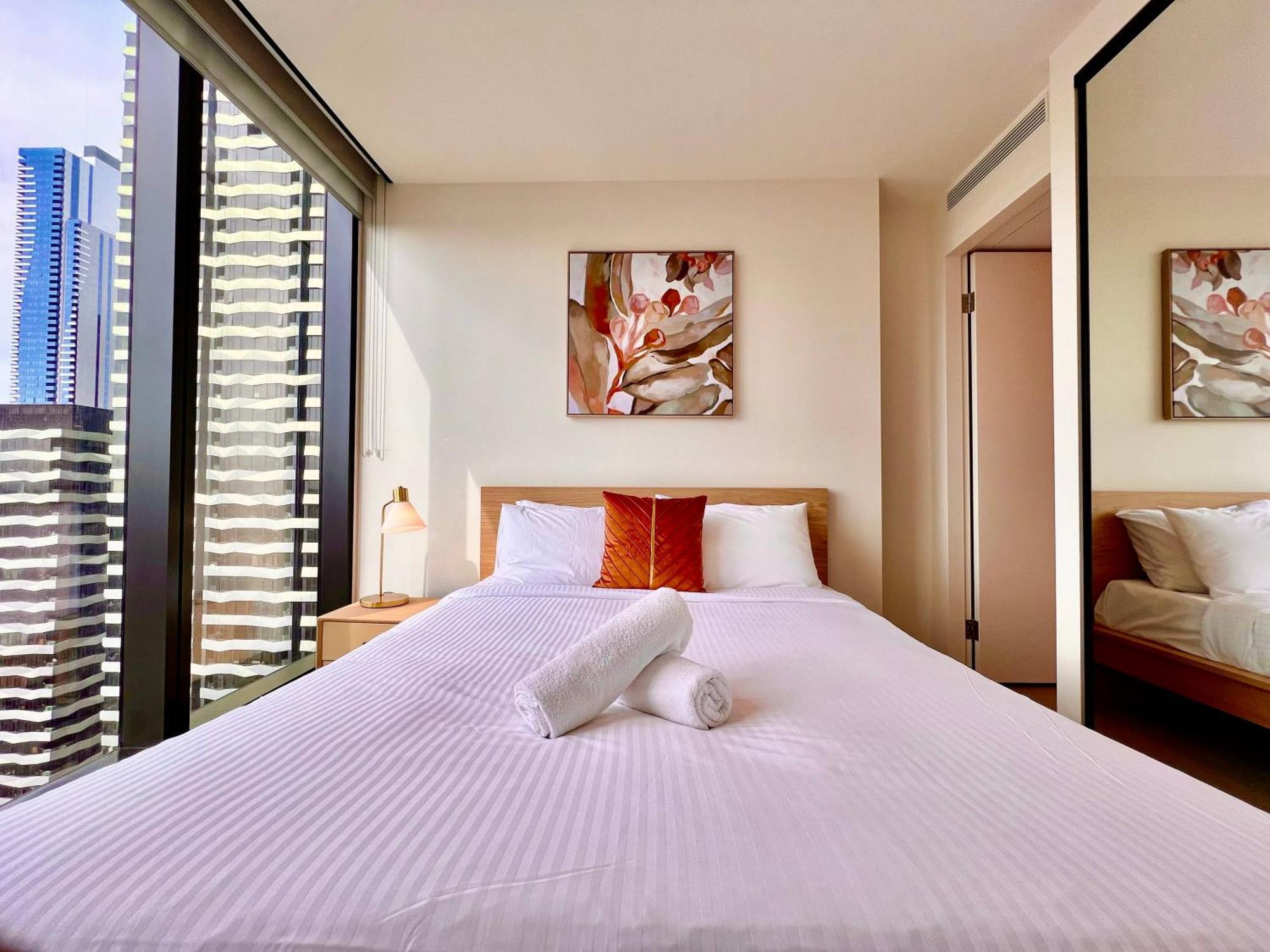 Highrise Best Location 2Baths Melbourne Bagian luar foto