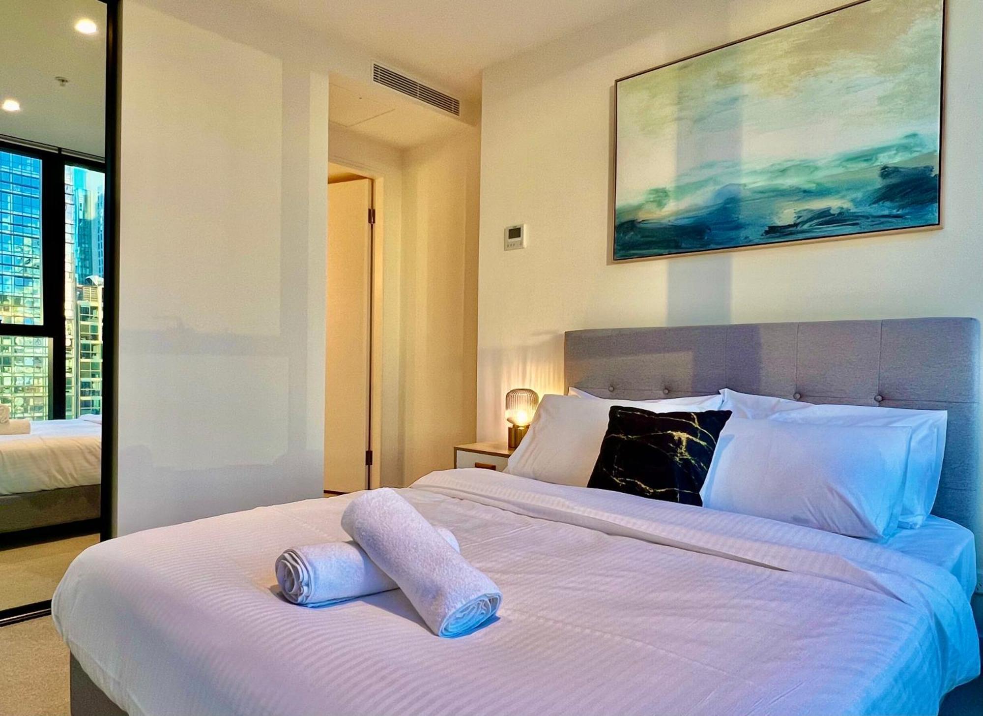 Highrise Best Location 2Baths Melbourne Bagian luar foto