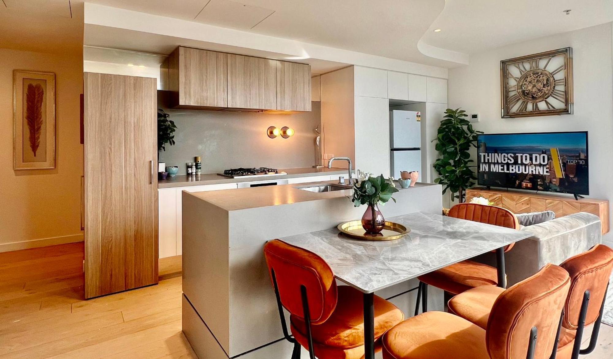 Highrise Best Location 2Baths Melbourne Bagian luar foto